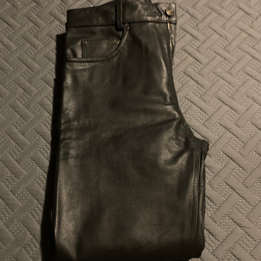 Men’s leather pants